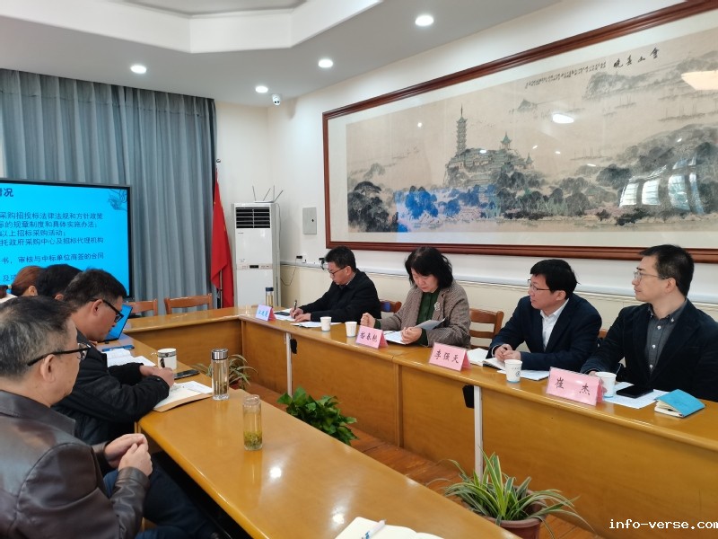 嵇春艳校长调研学校采购招标工作